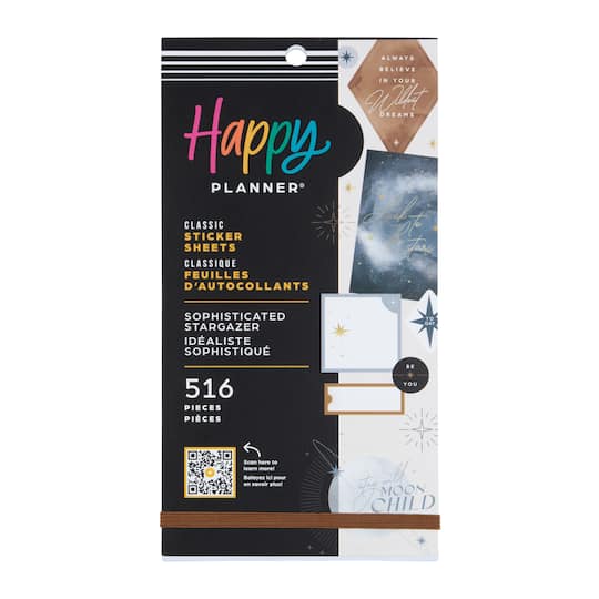 The Classic Happy Planner&#xAE; Sophisticated Stargazer Sticker Book
